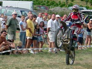 Ludivine Puy en wheeling