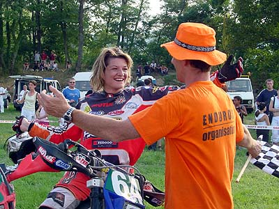 Accolade Ludivine et Anthony à l'issue du Trophée AFAM